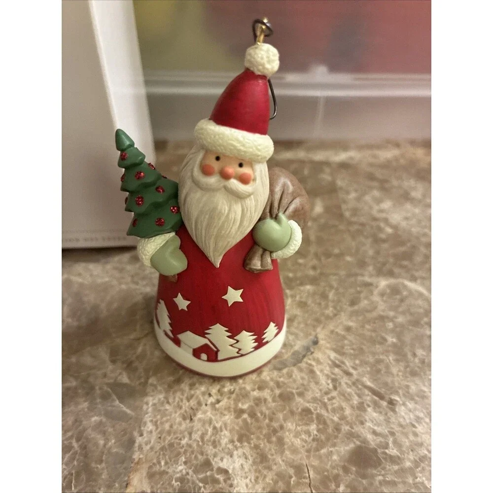 Hallmark Keepsake 2006 St. Nick Christmas Ornament Santa Claus Tree Presents NEW